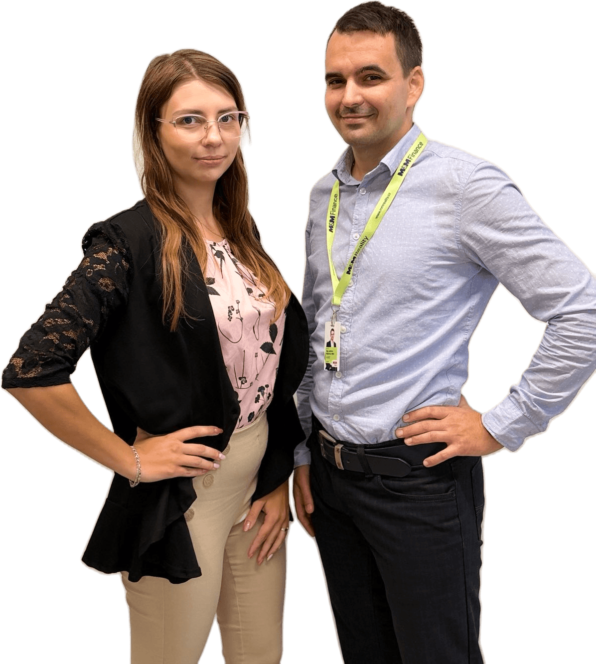 Ladislav Majirský a Lenka Stolínová
